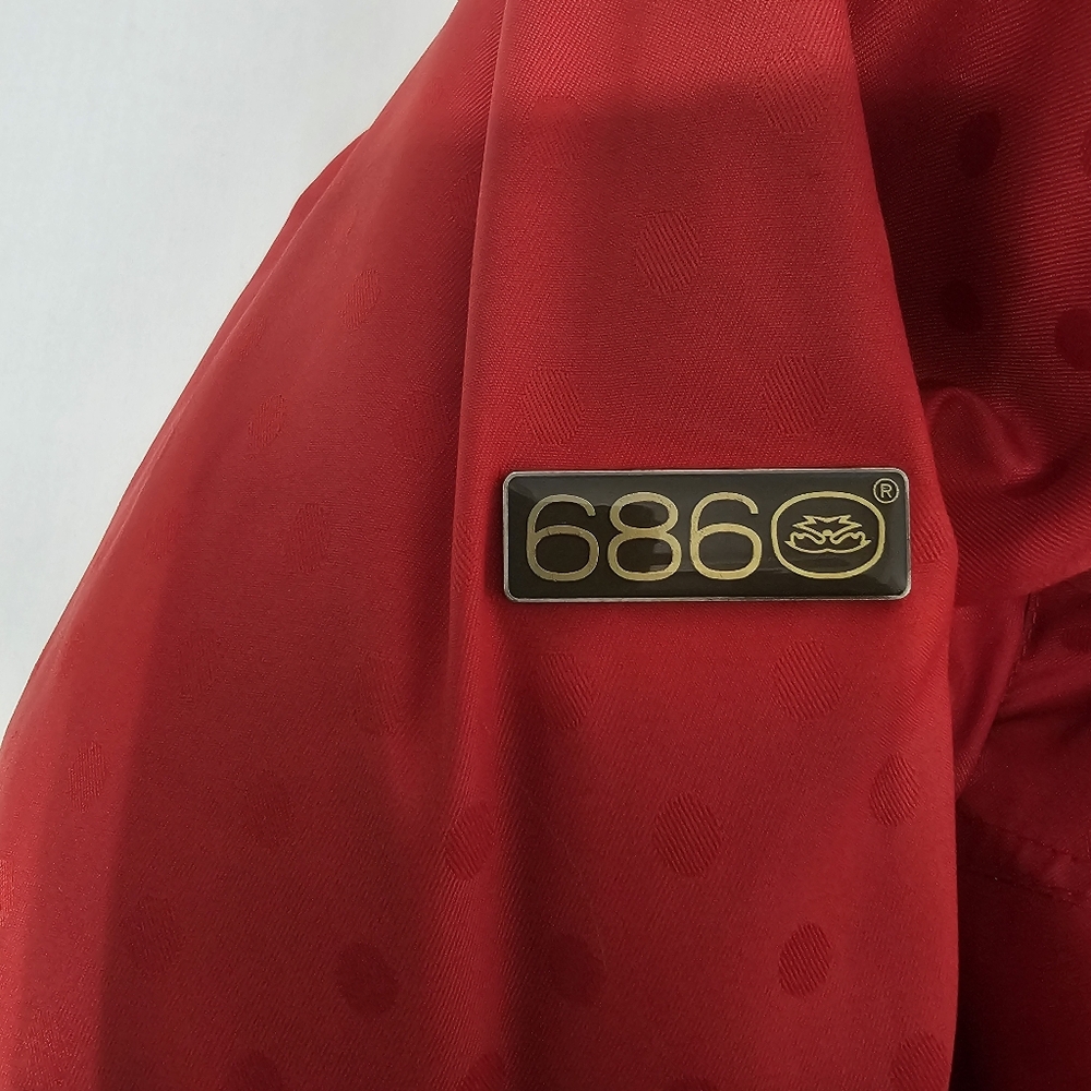 686 Red Snowboard Ski Jacket ACC Waterproof Hooded Women’s - Picture 5 of 9